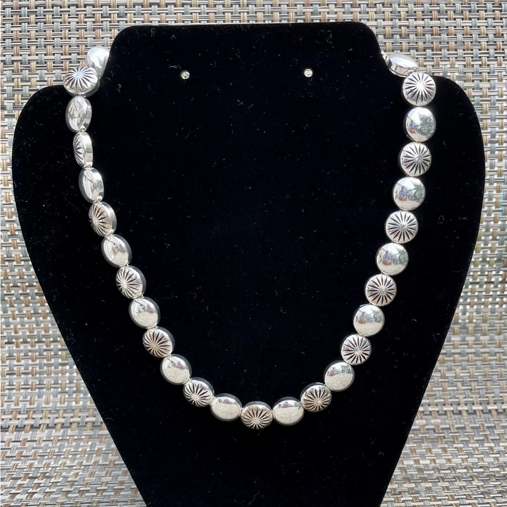 Liz Claiborne 16” silver toned Necklace